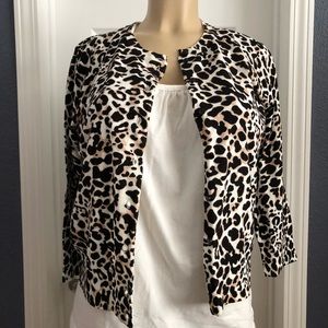 Cheetah print Cardigan